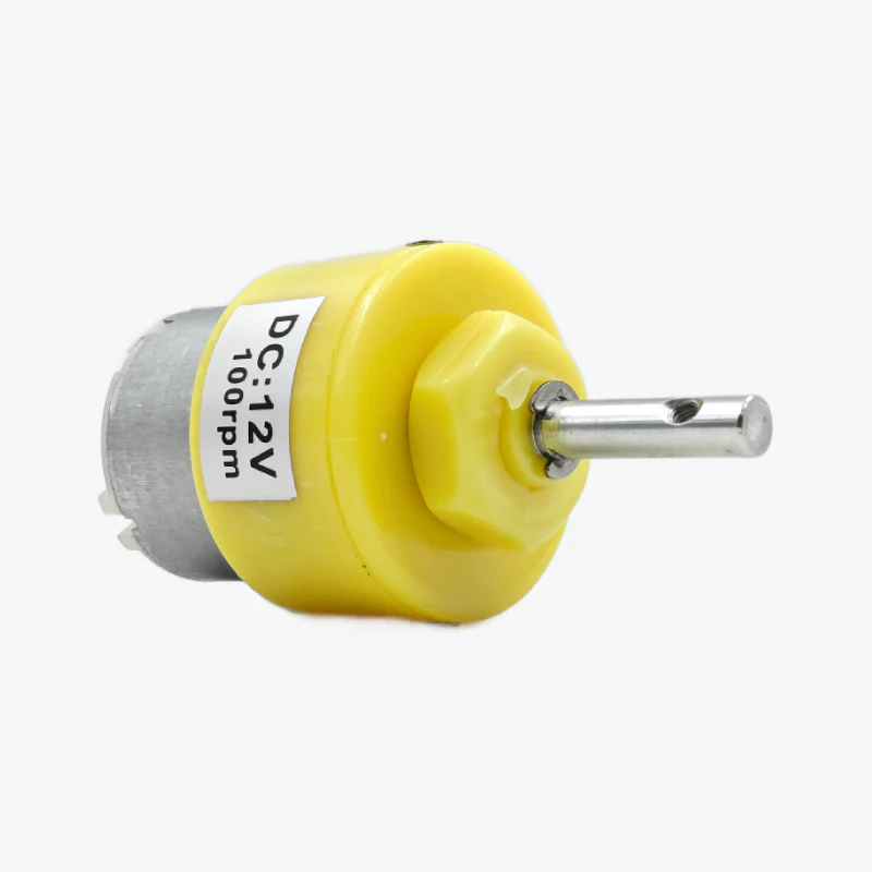 12V DC 100 RPM High Torque Geared Motor for Robotics & Industrial Applications - Image 3
