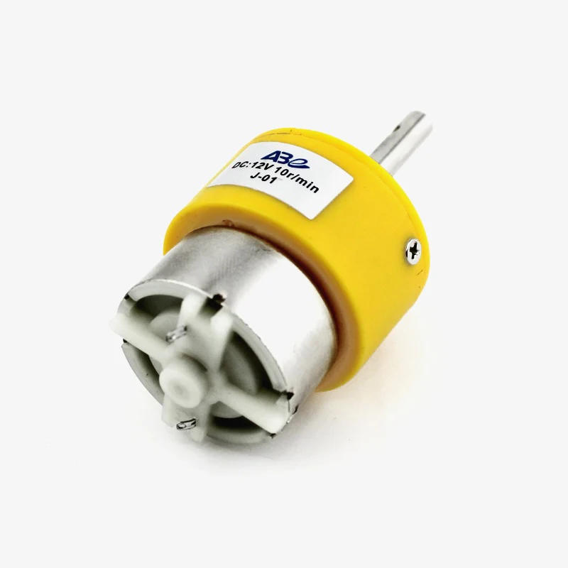 12V 10RPM Geared DC Motor - Image 4