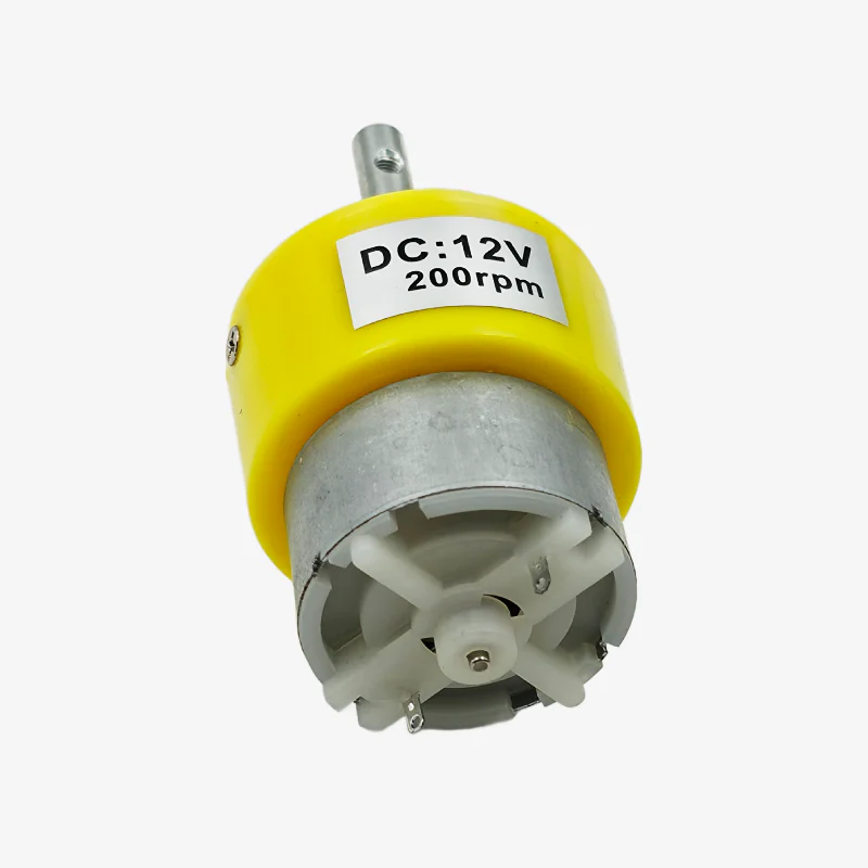 12V 200RPM Geared DC Motor - Image 3