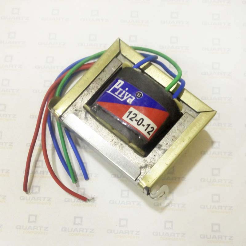 12-0-12 1A Center Tapped Step-down Transformer (12V/24V) - Image 6