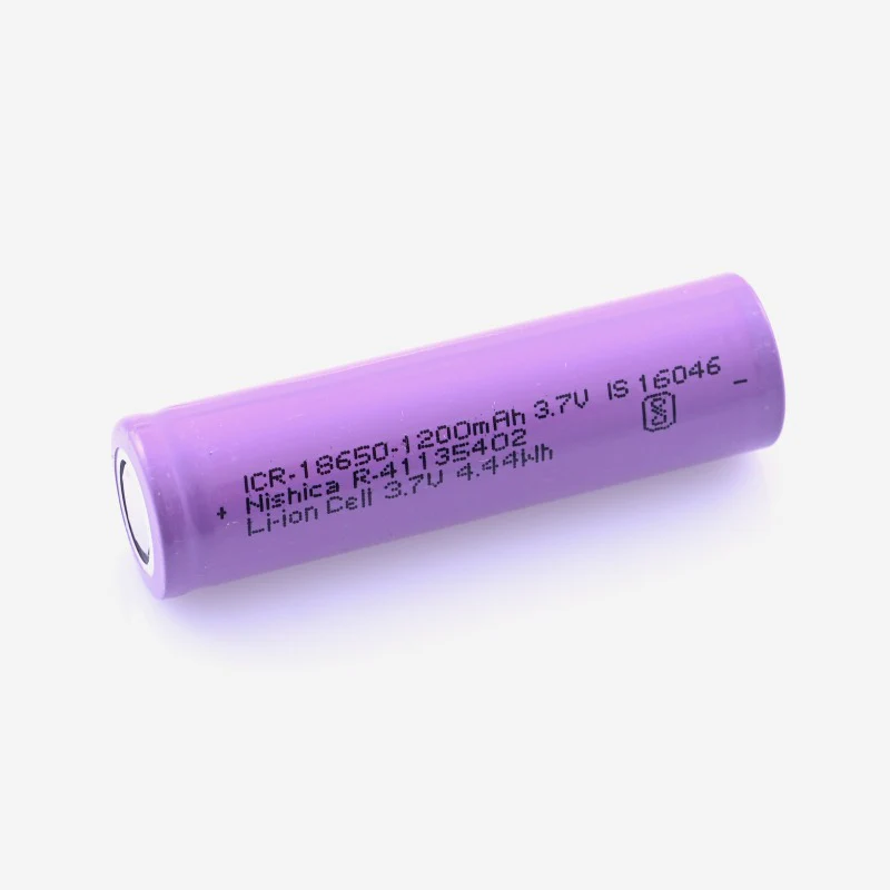 18650 Li-ion Rechargeable Battery 1C (1200 mAh) - Original - Image 3