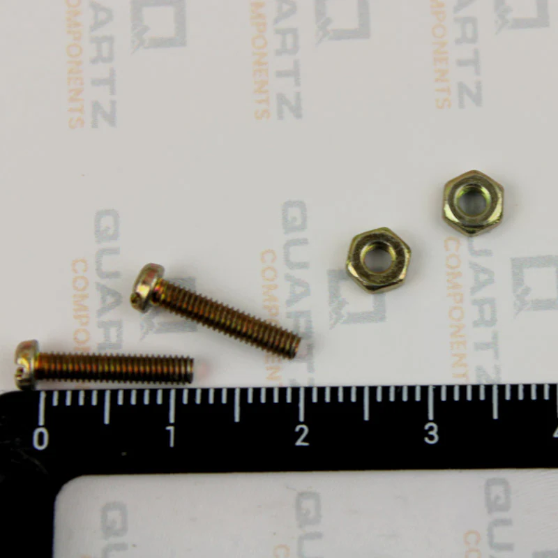 M2.5 Screw and Nut 12mm / Castor wheel mounting screw (Pack of 2) - Image 3
