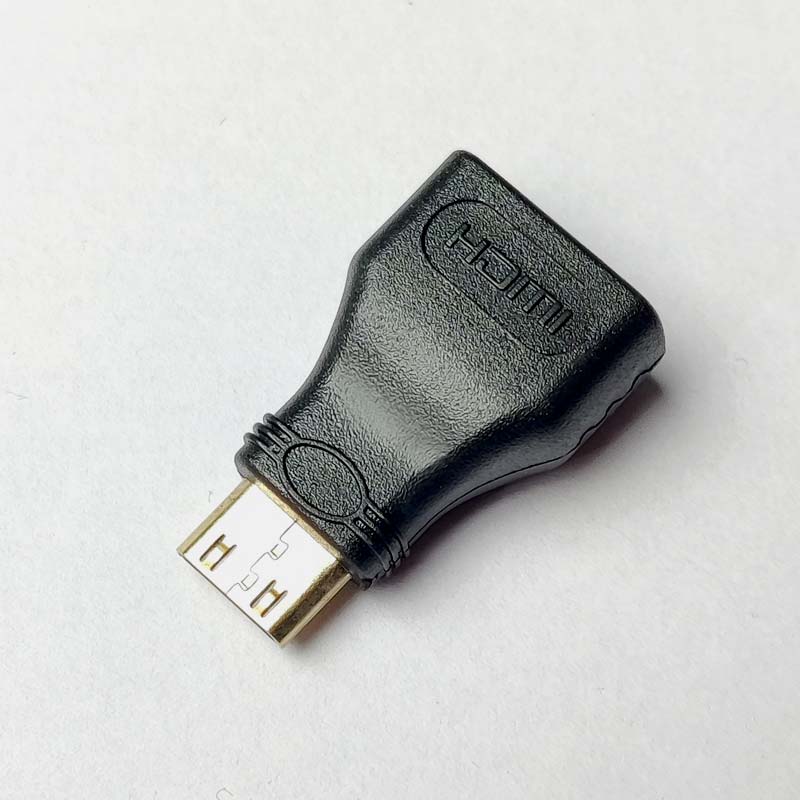 Mini HDMI Male to HDMI Female Adaptor - Image 3