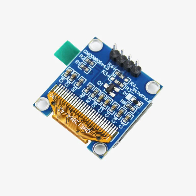 OLED Display 0.96 Inch I2C Interface / 4 Pin Blue SSD1306 - Image 3