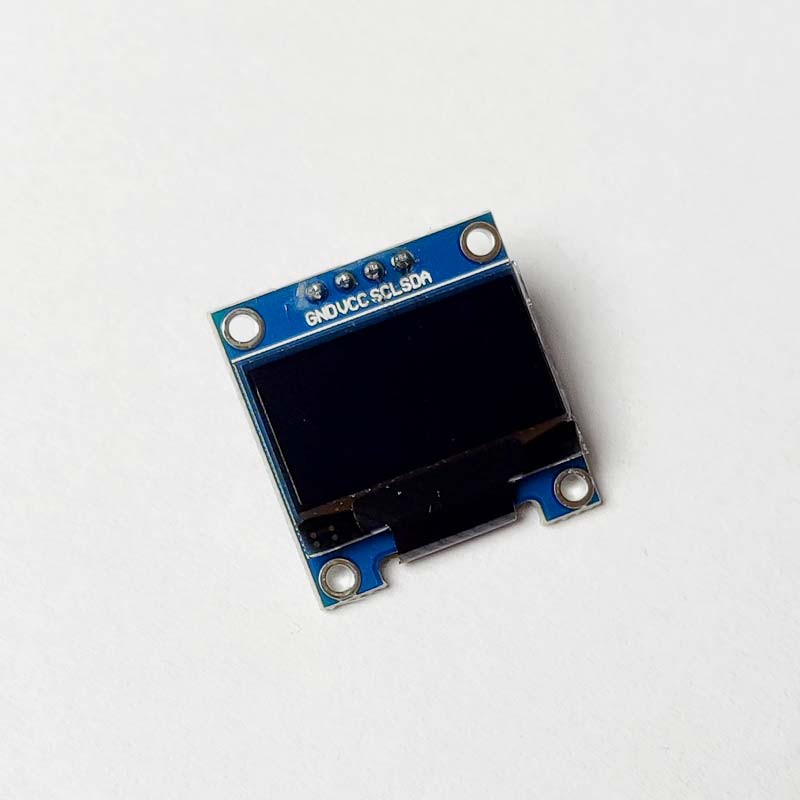 OLED Display 0.96 Inch I2C Interface / 4 Pin Blue SSD1306 - Image 7