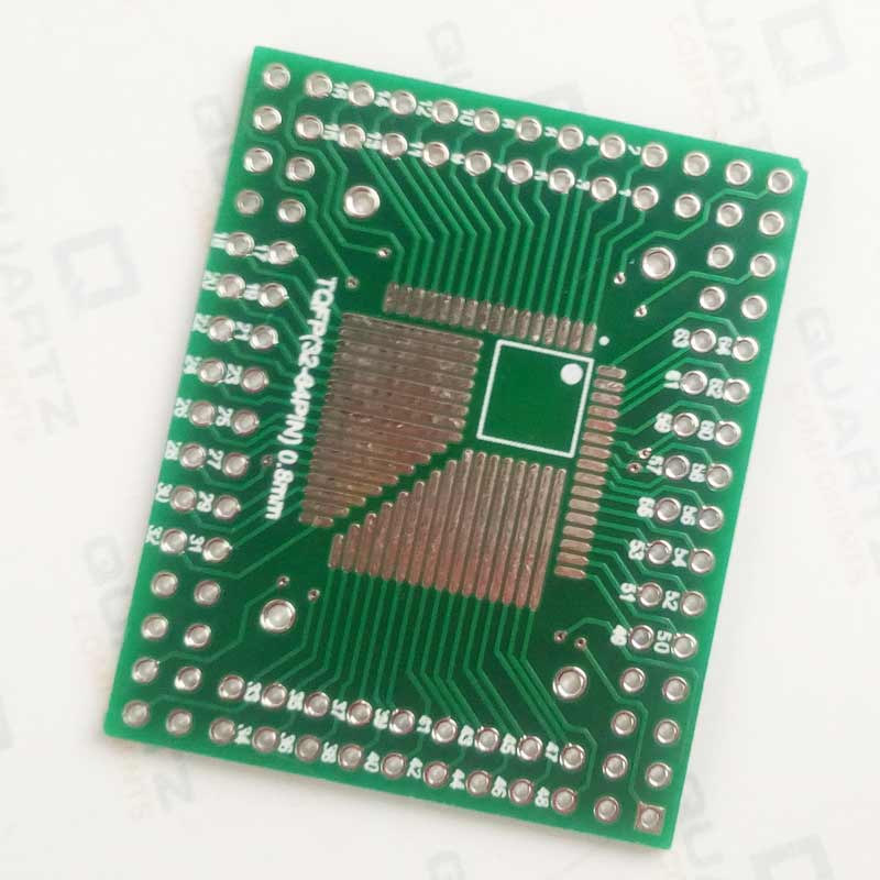 QFP/TQFP/LQFP/FQFP 32/44/64/80/100 LQF SMD to DIP Adapter PCB Board - Image 4