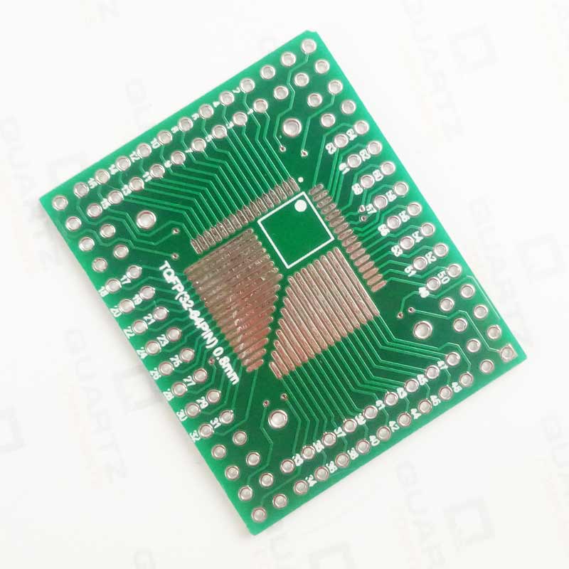QFP/TQFP/LQFP/FQFP 32/44/64/80/100 LQF SMD to DIP Adapter PCB Board - Image 5