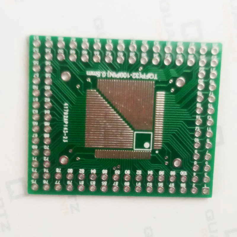 QFP/TQFP/LQFP/FQFP 32/44/64/80/100 LQF SMD to DIP Adapter PCB Board - Image 7