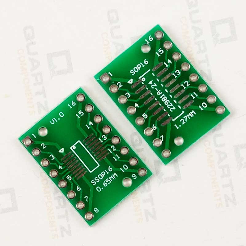 SOP16 DIP Adapter Converter PCB Board 0.65/1.27mm - Image 3