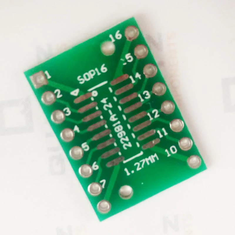 SOP16 DIP Adapter Converter PCB Board 0.65/1.27mm - Image 5