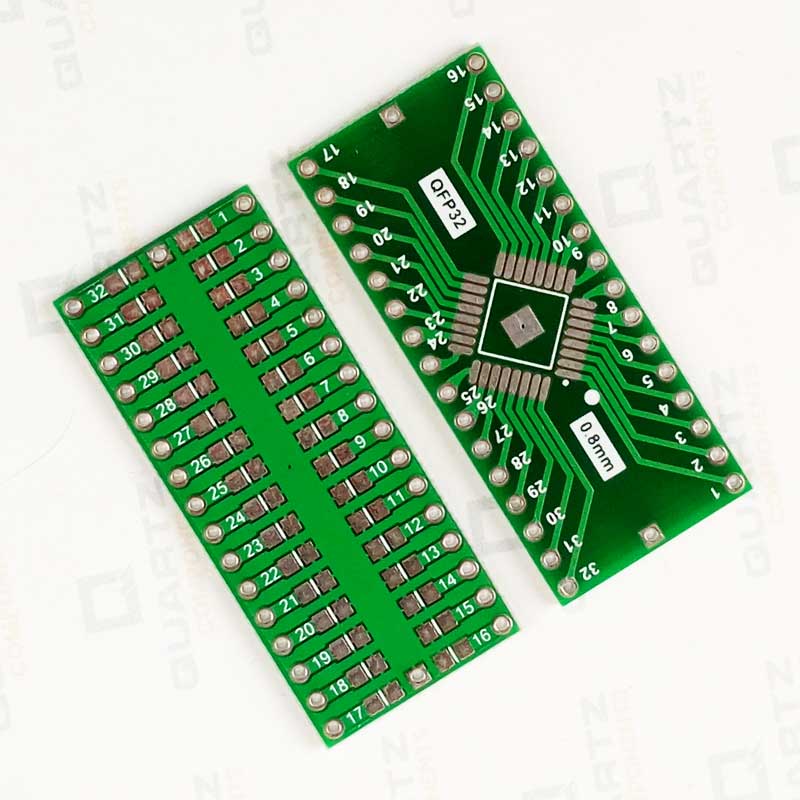 QFP32 DIP Adapter Converter PCB Board 0.65/1.27mm - Image 4