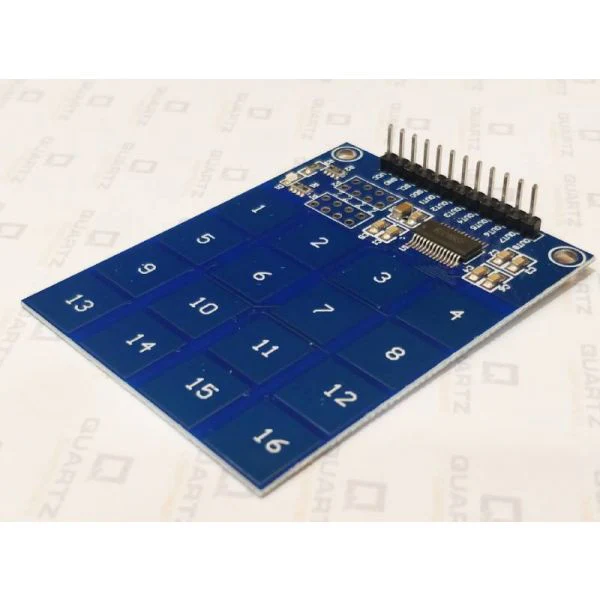 TTP229 16-Channel Capacitive Touch Sensor Module - Image 3